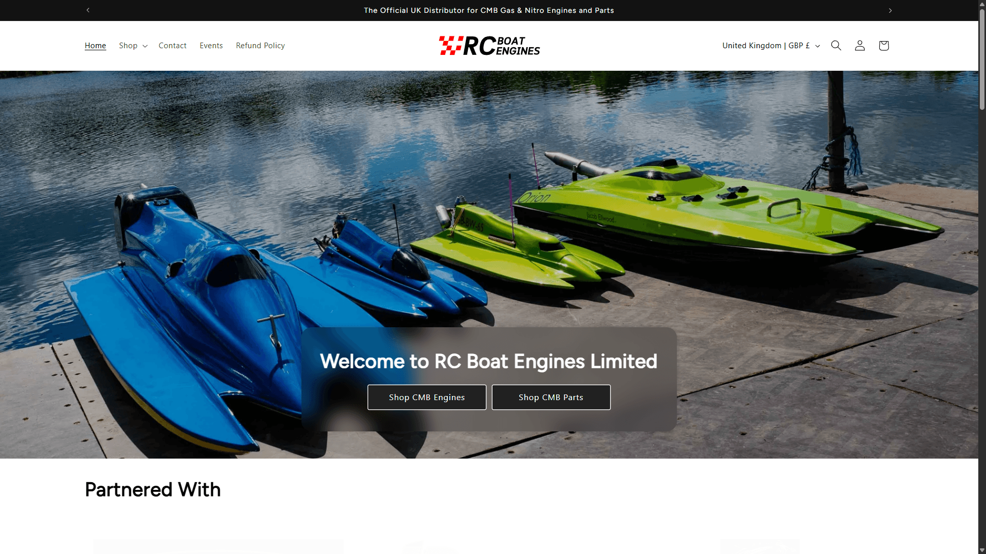 RC Boat Engines
